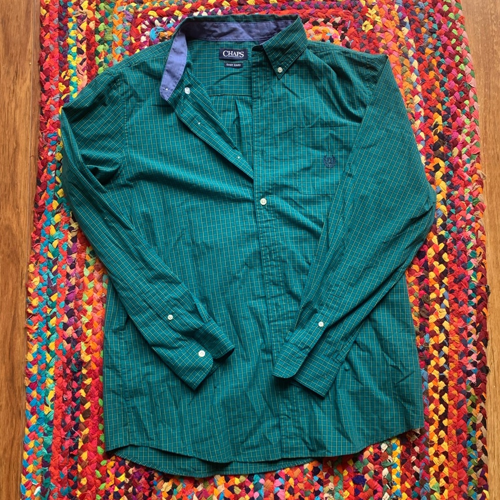 2/$30 Chaps Long Sleeve Button Up